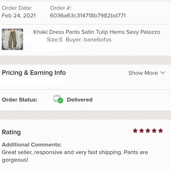 Satin Dress Pants Tulip Hems Palazzo Rust Pumpkin - Picture 8 of 11